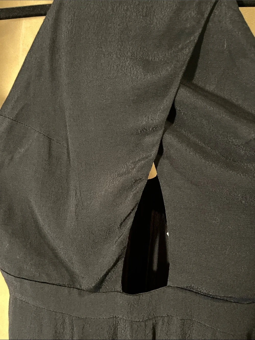Tobi Black Halter-Style Jumpsuit with Front Cutout - Picture 7 of 7